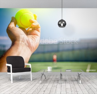 Picture of Getting ready to serve